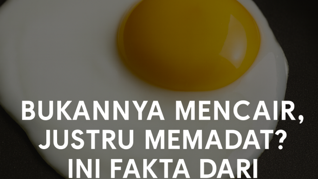 Fakta Dari Telur Yang Dimasak