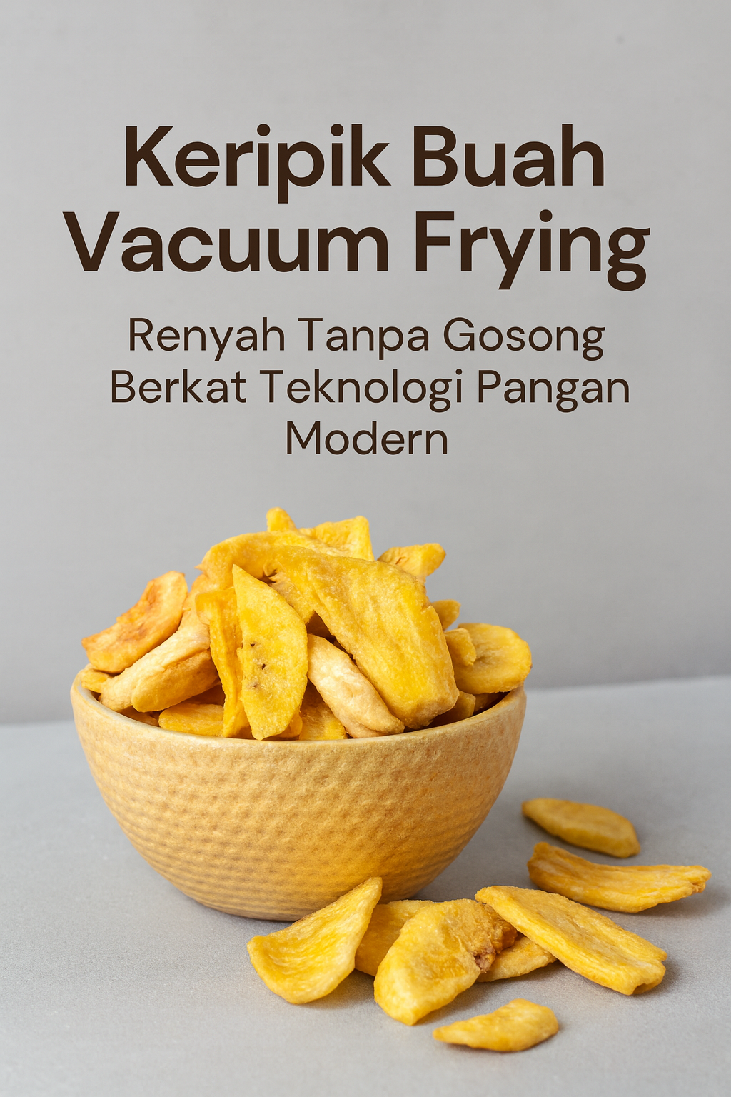 Keripik Buah Vacuum Frying