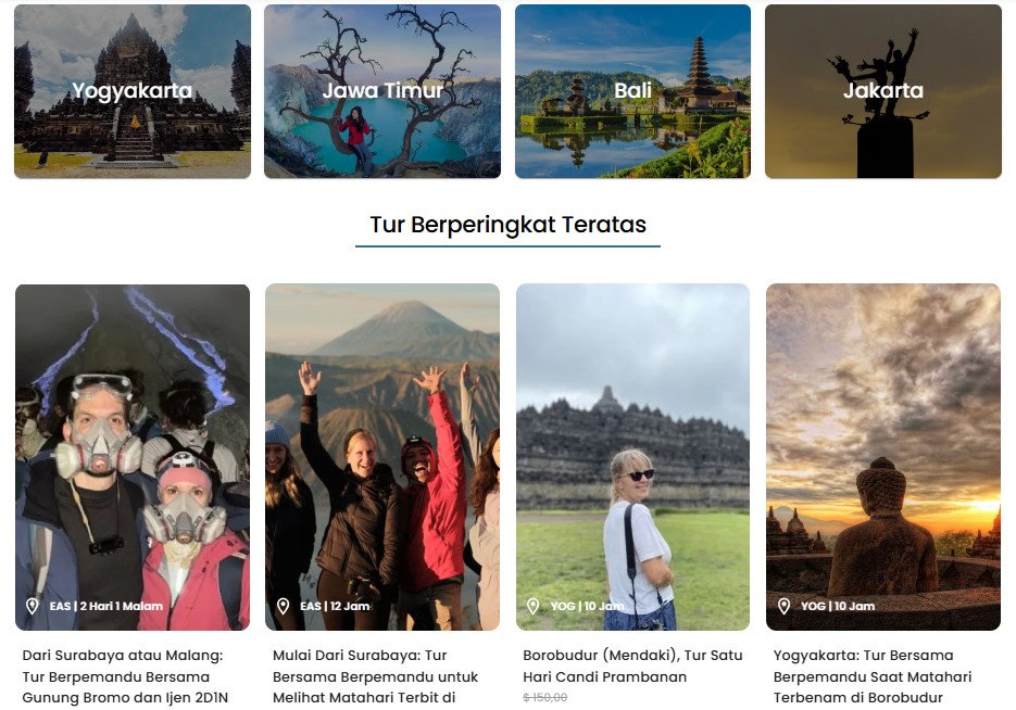 Operator Tour Terpercaya Indonesia