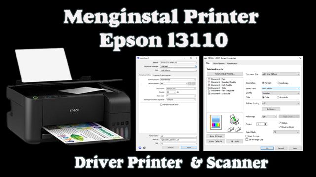 Cara Menginstal dan Menggunakan Driver Epson L5190 dengan Mudah