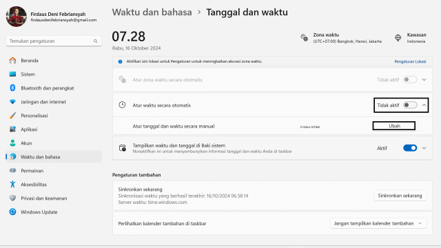 Cara Mengatur Jam di Laptop Windows 11 dengan Mudah dan Akurat