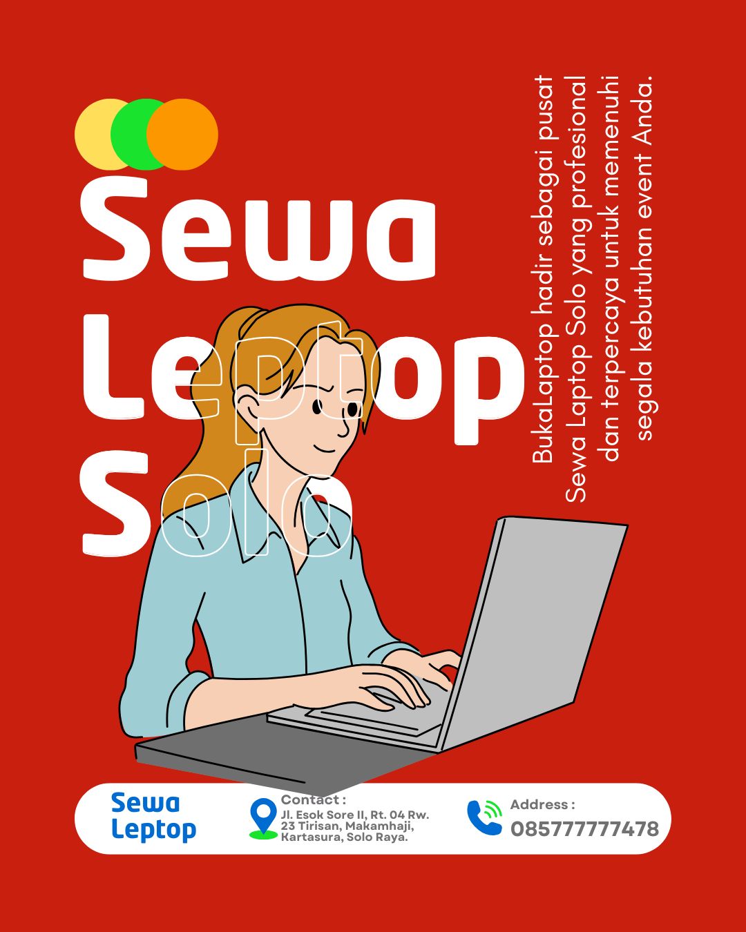Sewa Laptop Solo