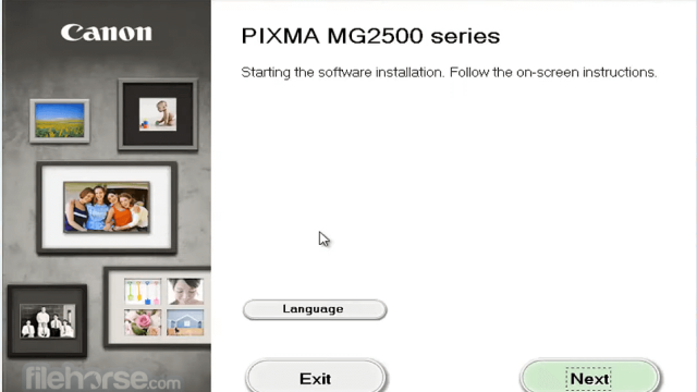 Canon IP2770 printer and mobile device with download application
