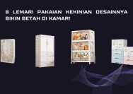 inspirasi lemari pakaian modern