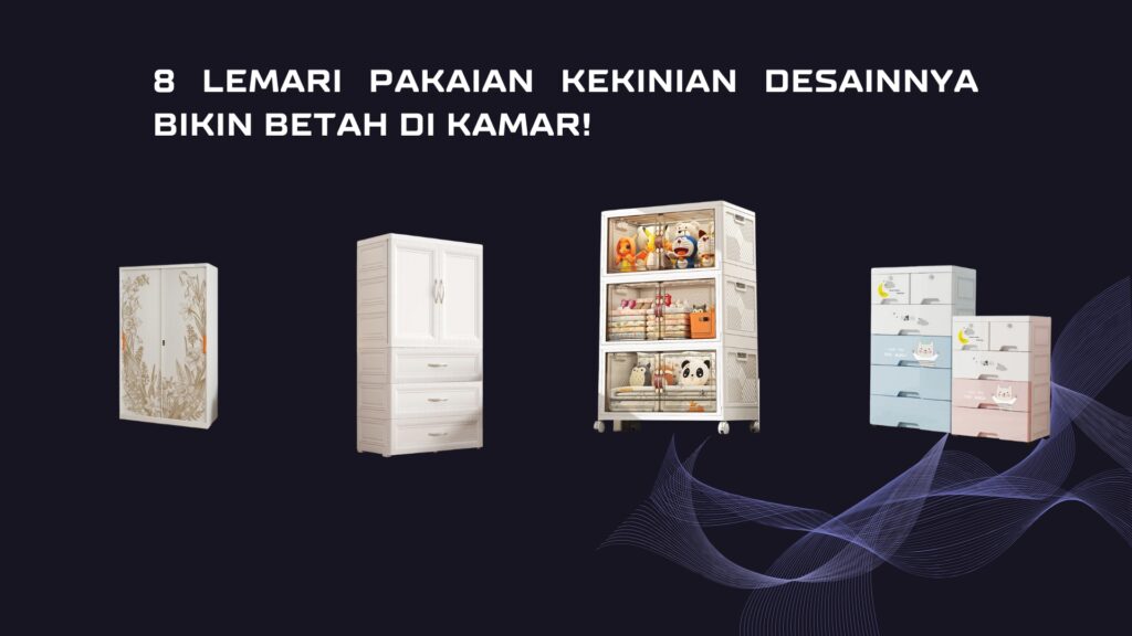 inspirasi lemari pakaian modern