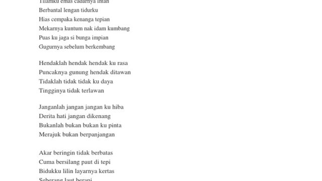 Lirik Lagu N E M E N yang Menguras Hati Pendengar