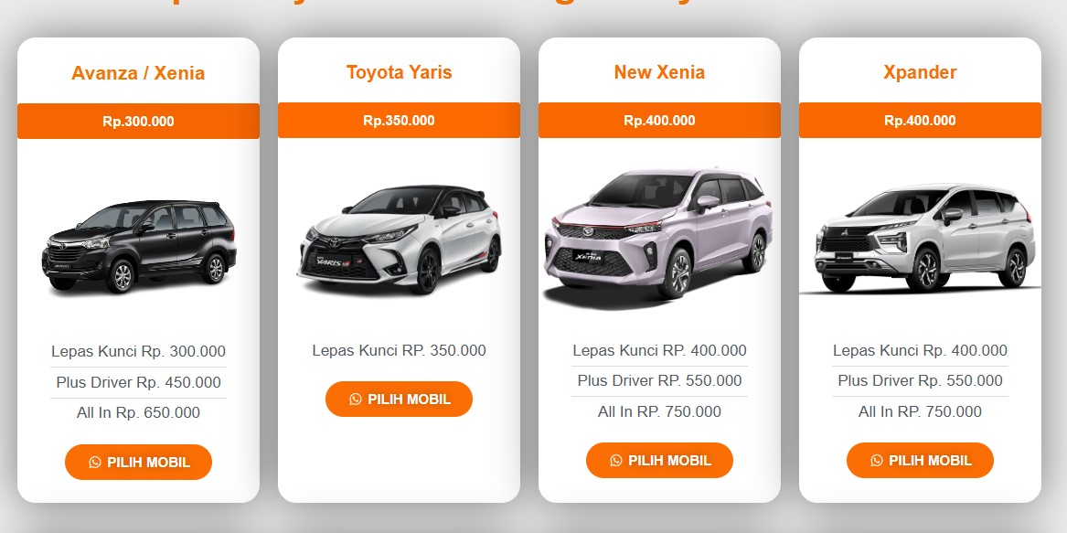 Rental Mobil Lampung