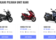 Rental Motor di Medan