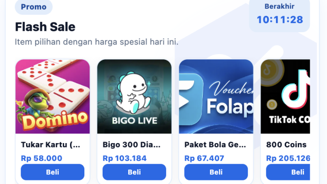 Tempat Top Up Game Murah Kiosgim