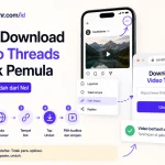 cara download video threads untuk pemula