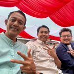 Kiri Ketua Gekraf, Tengah Ketua Kadin, Kanan Ketua BRCN