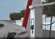 liquid cooled charging station